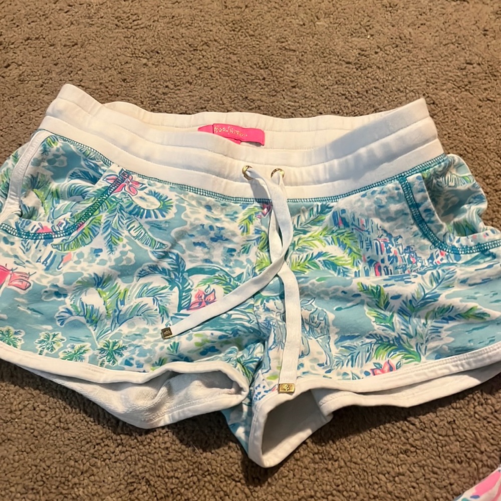 Lilly stretch cotton shorts